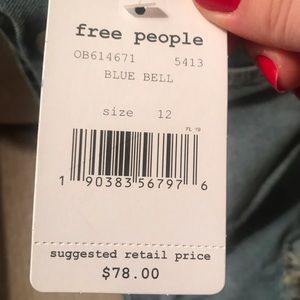 Free People Overall Skirt